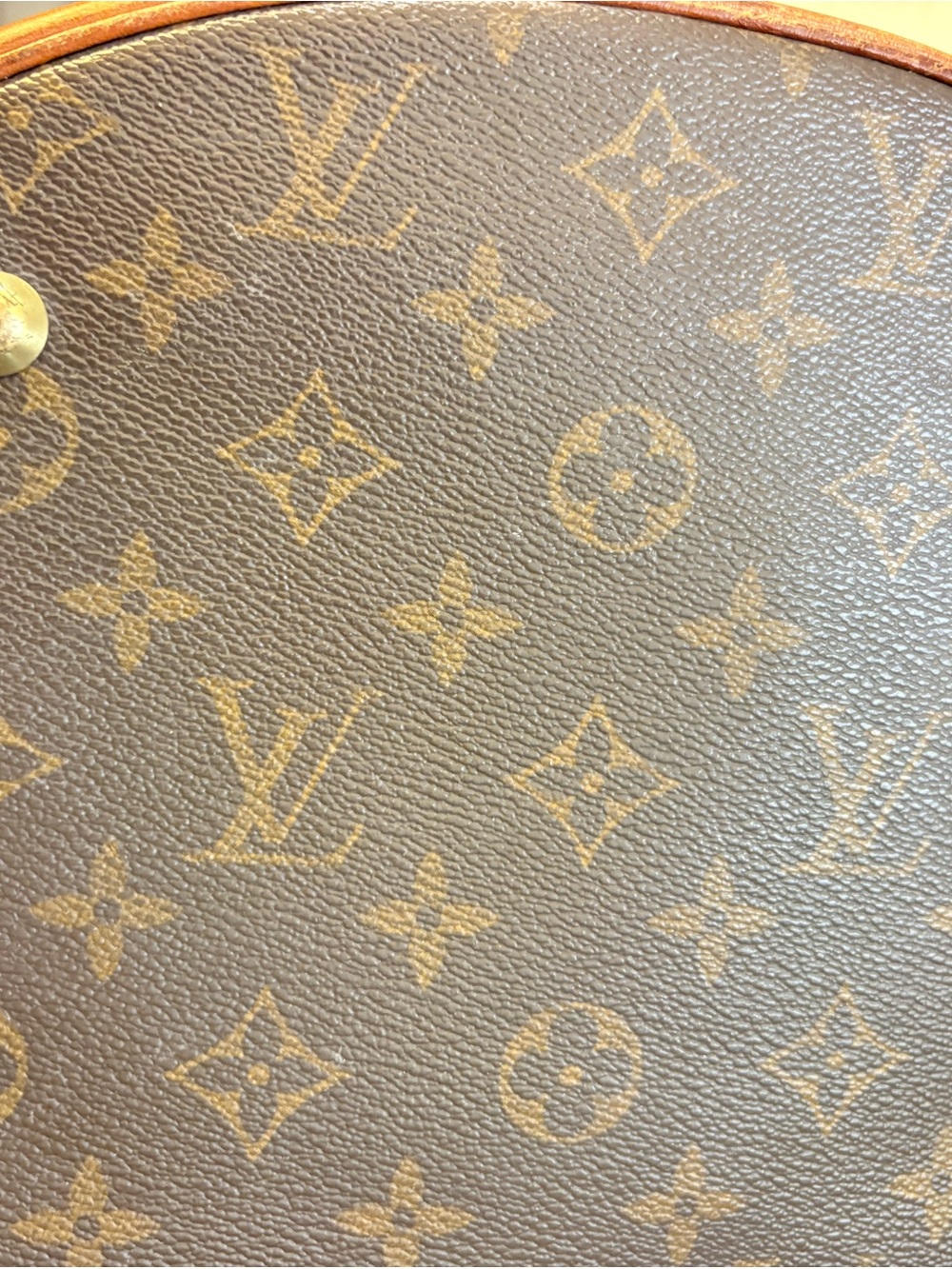 Louis Vuitton Monogram Vertical Bucket Bag in Brown and Tan - Picture 5 of 12